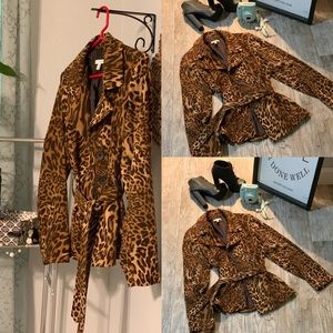 Blazer Jacket (Animal Print)